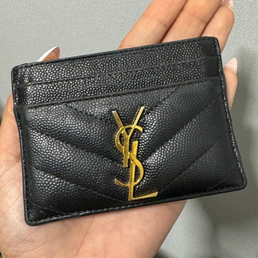Saint Laurent card case